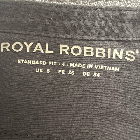 ROYAL ROBBINS WOMEN'S DISCOVERY III SKORT UPF 50 LIGHTQUICK DRY BLACK SIZE 4 - Picture 11 of 13